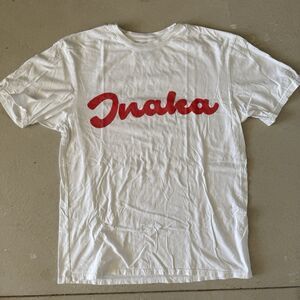 Inaka Power Men’s Large Tee White